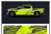 Dynamic Race Car Wrap Design, a Technology Illustration by CarWrap design (Thumbnail 2 of 4)