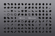 3D Black Shapes - 120 illustrations, an Object Graphic by assetpro.design (Thumbnail 15 of 15)
