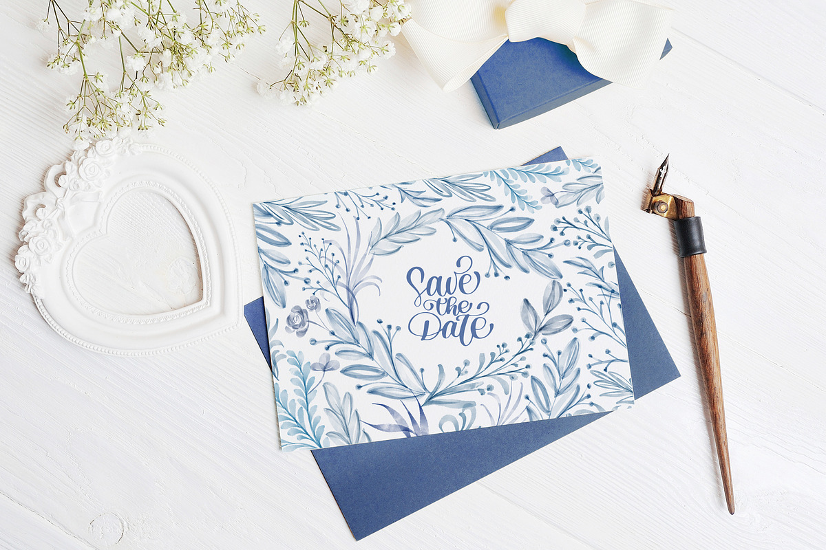 Watercolor Leaves Collection, an Object Illustration by Happy Letters (Photo 3 of 10)