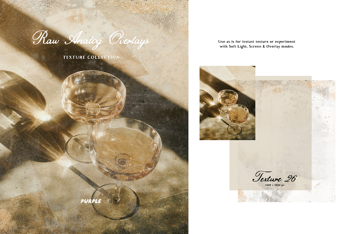 Raw Analog Texture Overlays, a Texture Graphic by Purple (Photo 28 of 31)