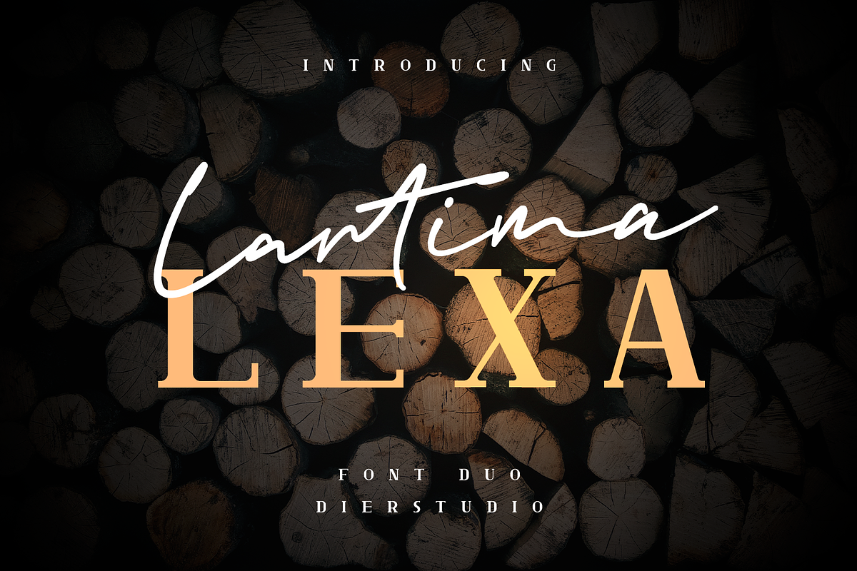 Lantima Lexa - Font Duo