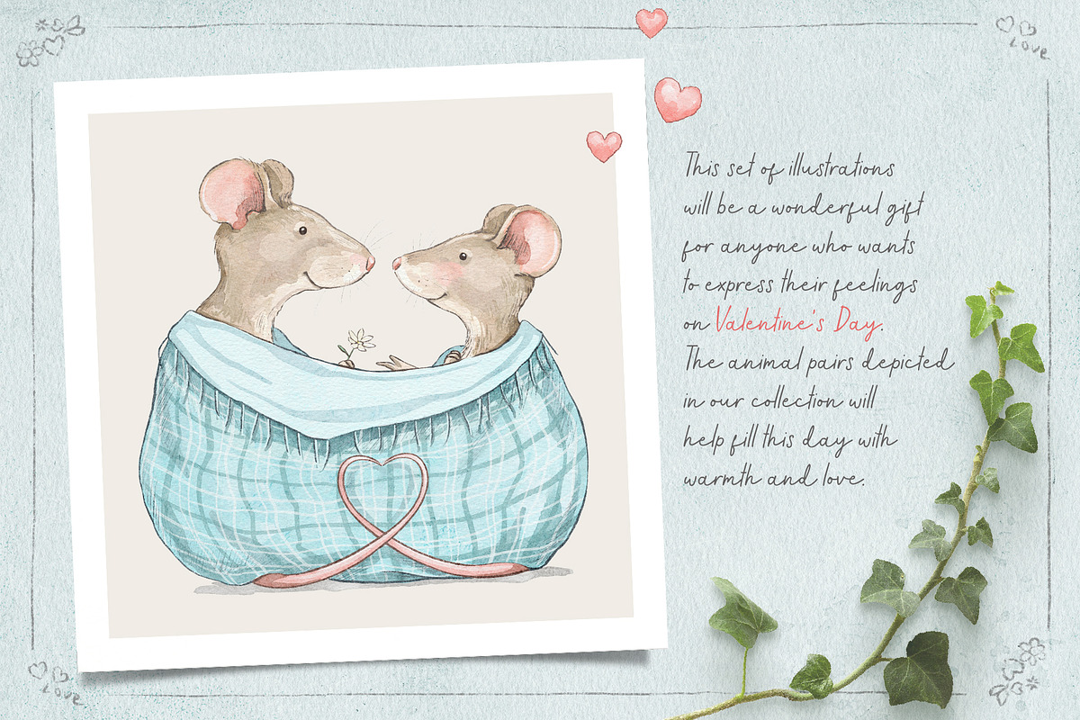 Love you, an Animal Illustration by Mimomy (Photo 2 of 12)
