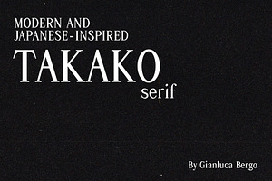 Takako Serif