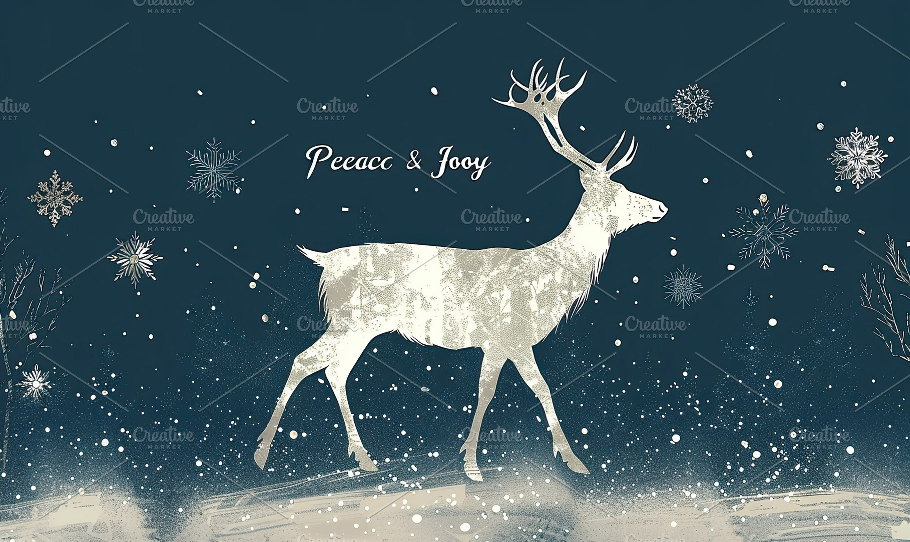 Christmas Adorned with subtle silver, a Photo by LOGOCREATIVE