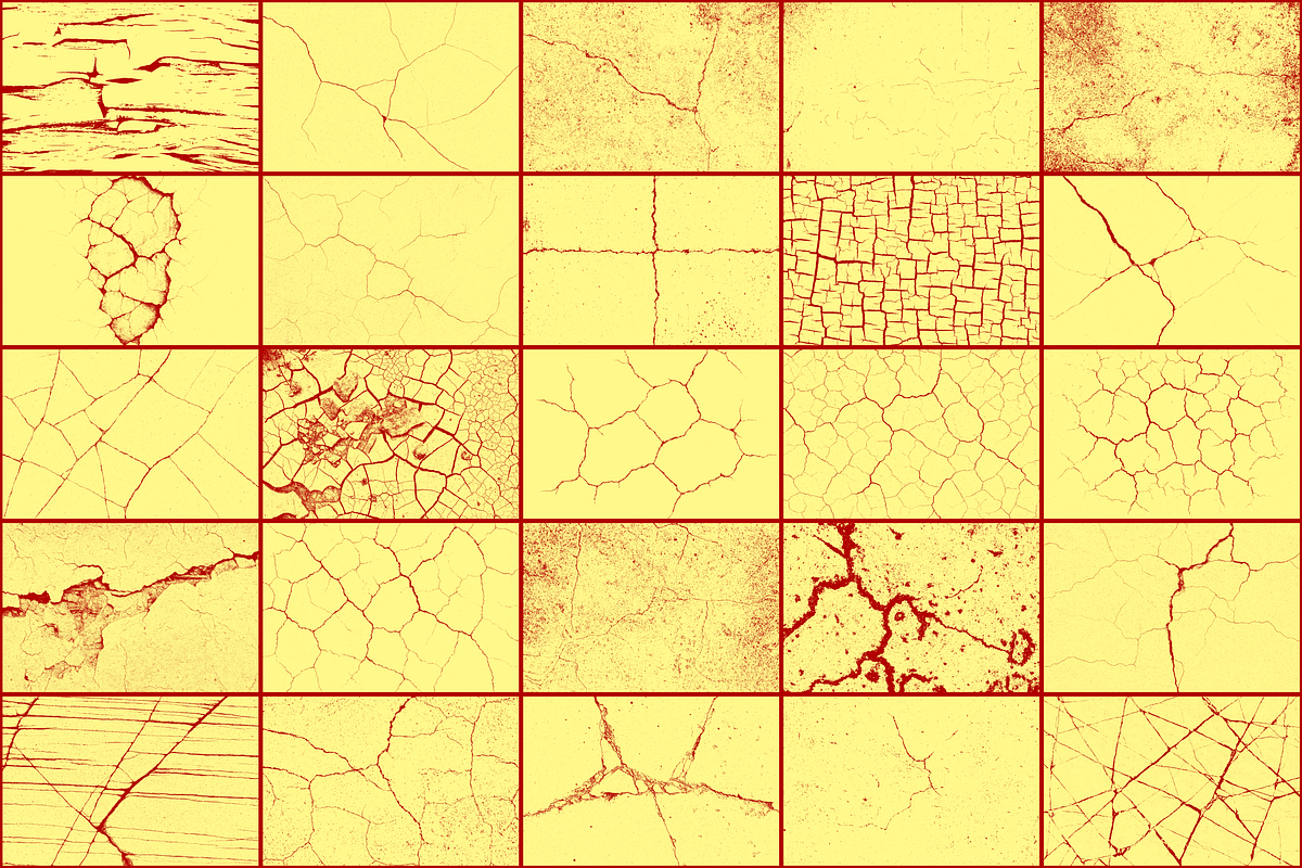 Cracked Texture Pack, a Texture Graphic by PeeperDesignStudio (Photo 5 of 6)