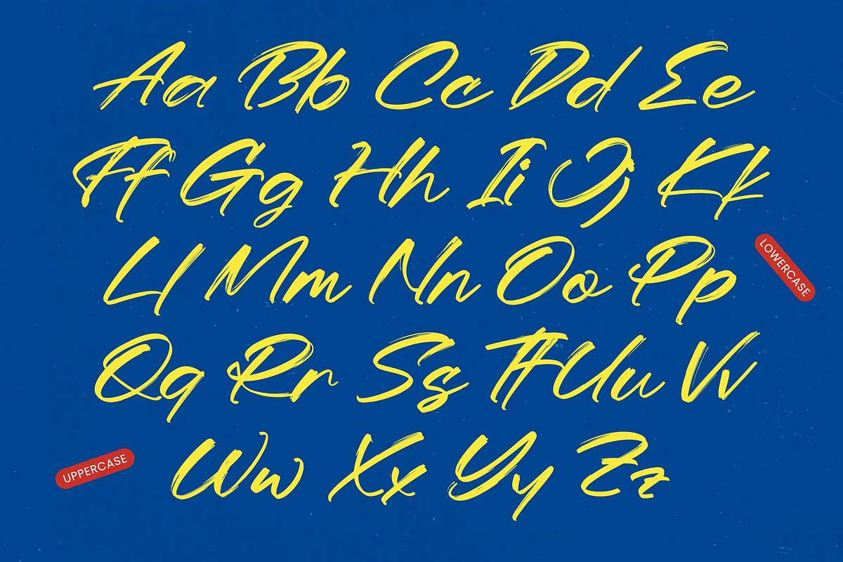 Bahery Stankif Modern Brush Font, a Script Font by stylishtype.co (Photo 12 of 20)