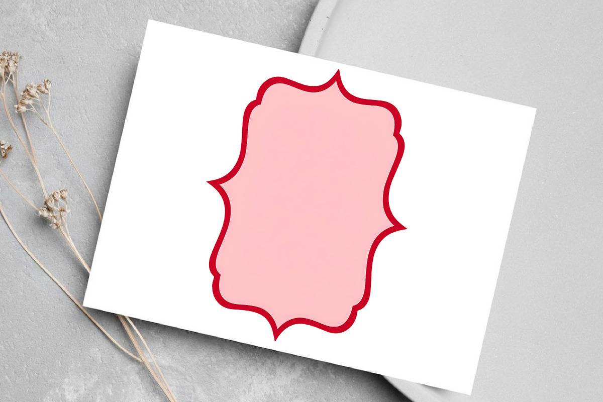 Christmas Frames PNG Clipart Bundle, an Illustration by Canvas Craft (Photo 6 of 6)