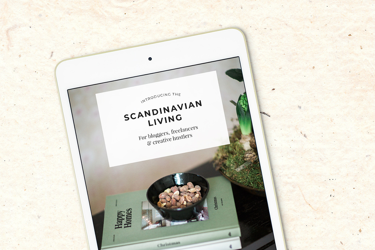 Scandinavian living photos ON SALE!!, a Books & Magazine Mockup by Nellaino (Photo 2 of 5)