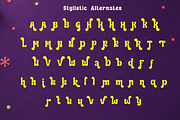 Christmas Font - Christmas Reunion, a Handwritten Font by Mozatype (Thumbnail 9 of 9)