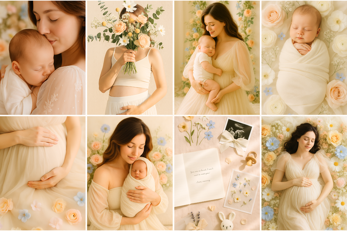 75 Maternity Images | Mom & Baby, a Person Photo by Matisse Studio (Photo 1 of 10)