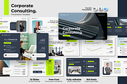 Corporate Consulting - Keynote, a Presentation Template by QR Design Studio (Thumbnail 1 of 3)