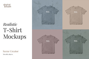 T-Shirt Mockup, a Print Template by Digital Breath templates