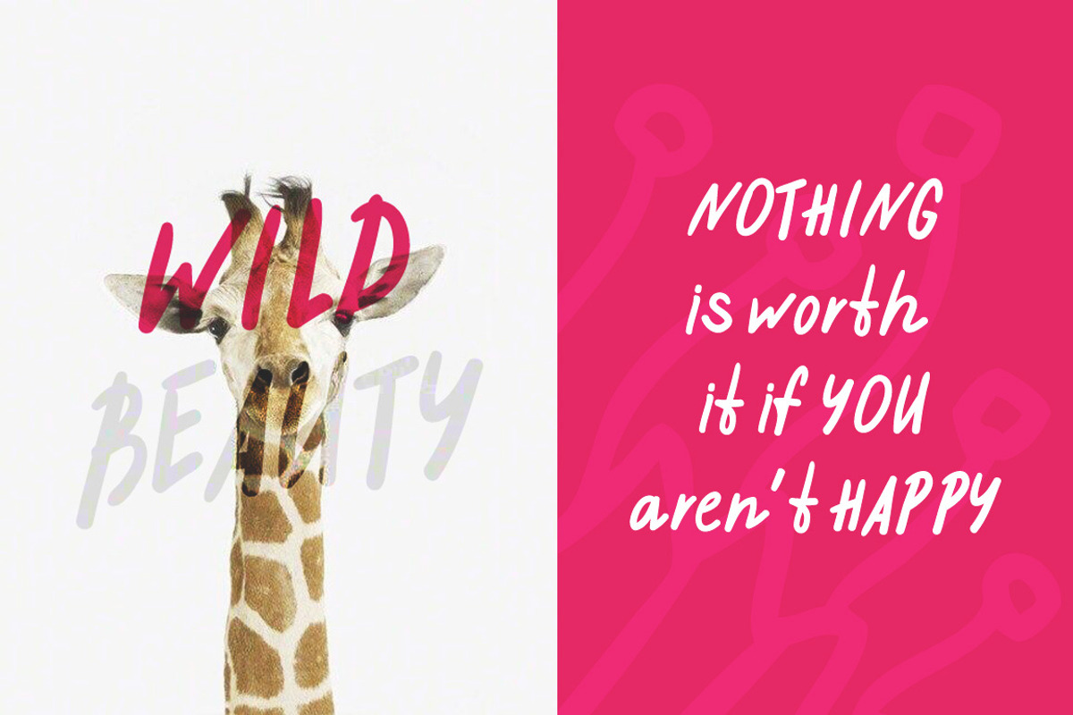 Felicitous handwritten font preview 7