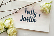 Summeria Handbrush Script Fonts, a Script Font by edukka (Thumbnail 5 of 8)