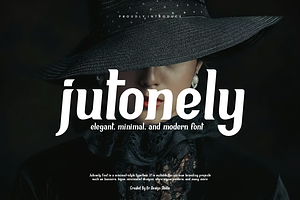 Jutonely - Modern Font