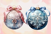 Christmas Baubles Png Clipart, an Object Graphic by Agnesagraphic (ID 95) (Thumbnail 2 of 7)