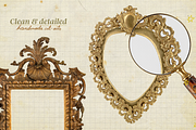 Mega Bundle Vintage Frames, an Object Graphic by The Ephemera Mercadito (Thumbnail 2 of 6)