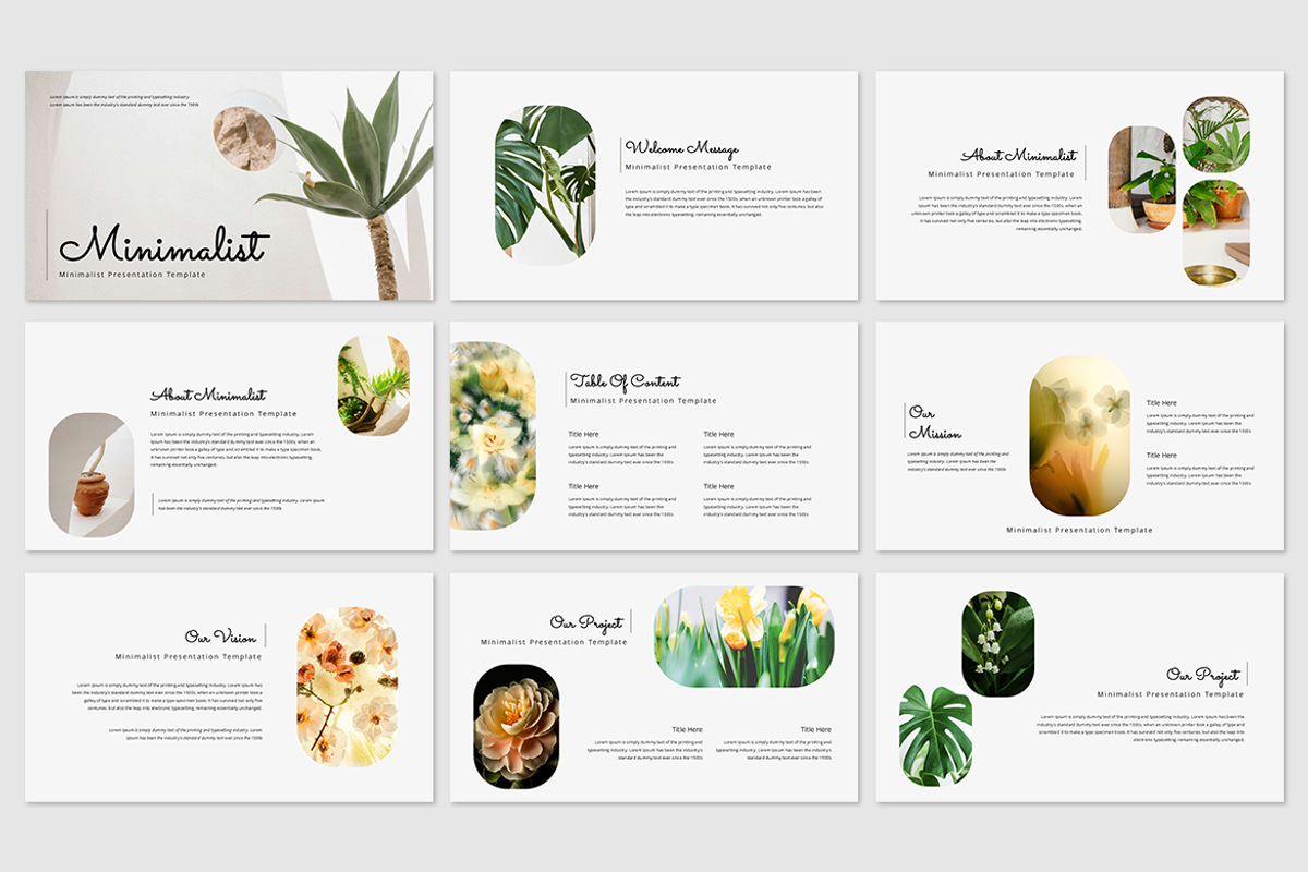Minimalist - Keynote Template preview 2