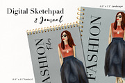 Fashion Lifestyle Set for Procreate, a Brush Add-On by Sofydoll Designs (Thumbnail 3 of 10)