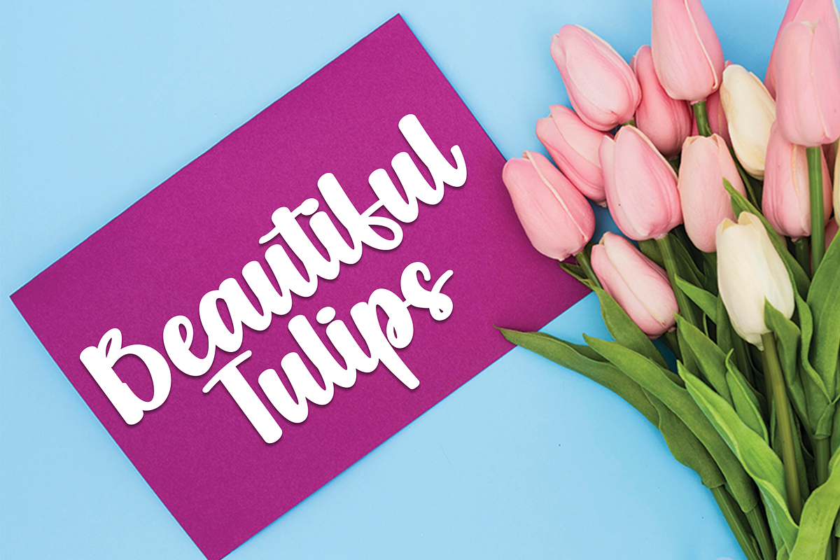 Love Sweety | Script Font, a Handwritten Font by Scratchones (Photo 4 of 8)