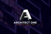 Architect One Logo, a Branding & Logo Template by Maximum Designstudio (Thumbnail 1 of 3)