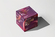 Square Cardboard Box Mock-up, a Packaging Mockup by zippypixelstudio (Thumbnail 3 of 12)
