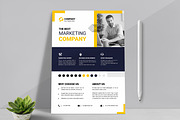 Business Flyer Template, a Flyer Template by MightyDesign (Thumbnail 1 of 8)