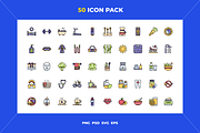 50 Wellness icons, an Icon by Wencory (Thumbnail 1 of 2)