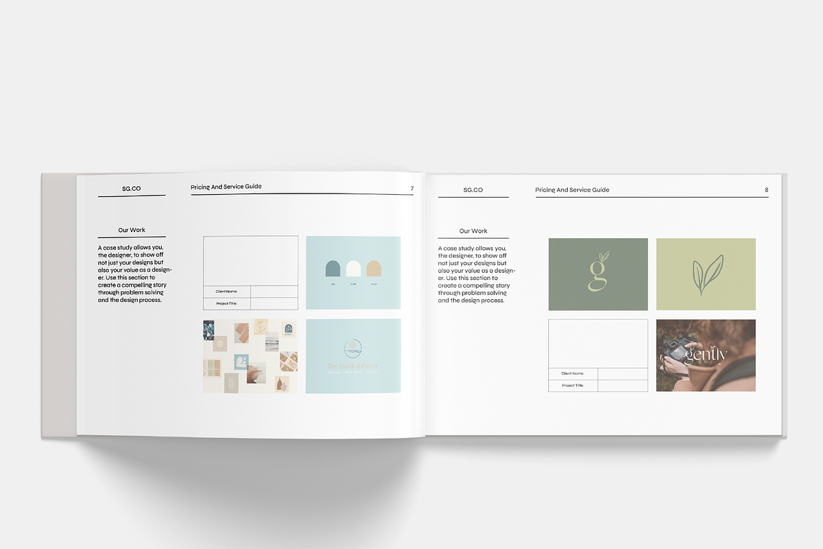 Pricing & Service Guide Template, a Templates & Theme by Swyn.Studio (Photo 6 of 9)