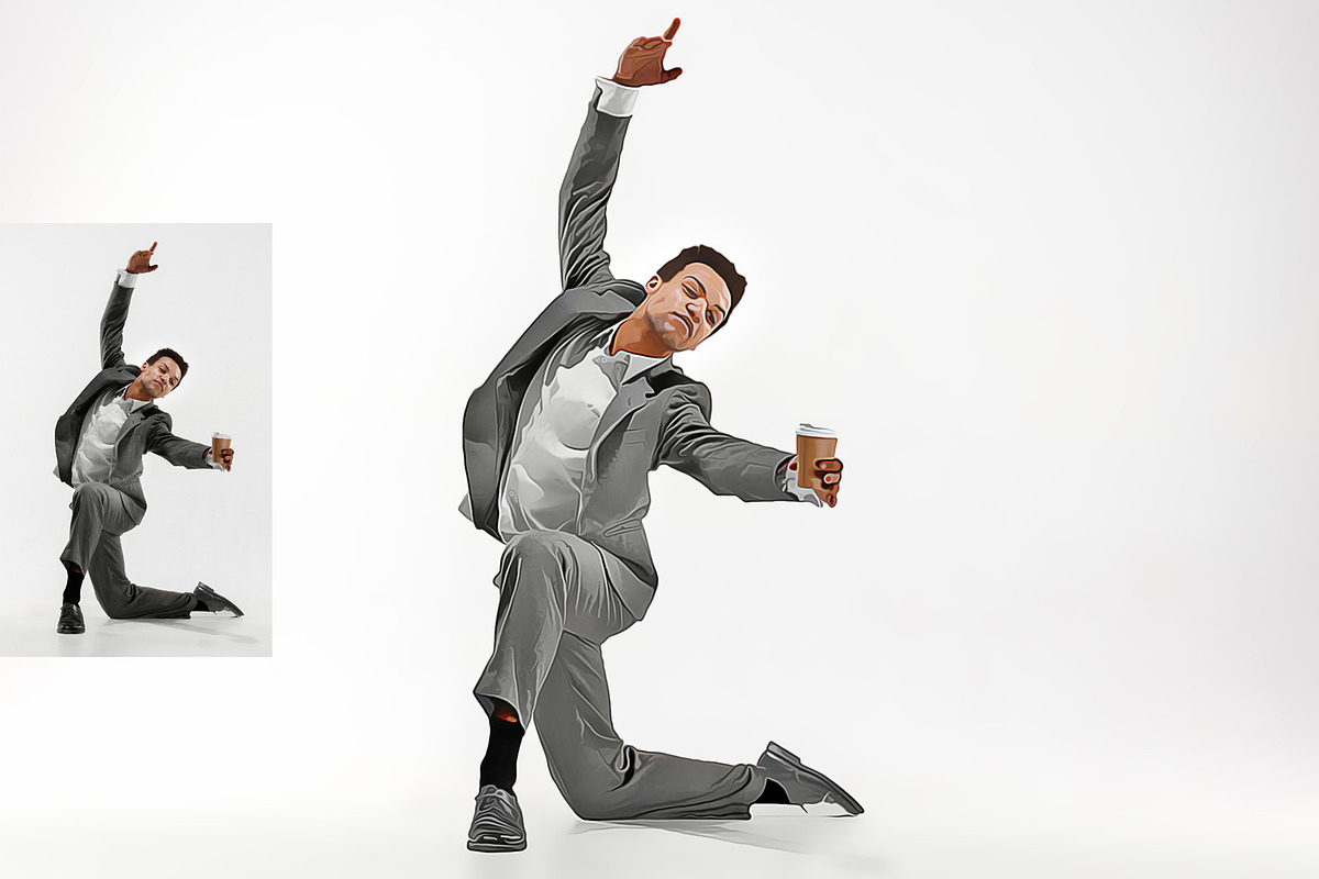 Cartoonic Photoshop Action, an Action Add-On by MRI STUDIO (Photo 4 of 13)