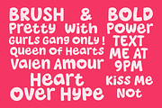 PINLOCK – Lovely Fun Bold Font, a Symbol Font by TypeTasty Font (Thumbnail 6 of 11)