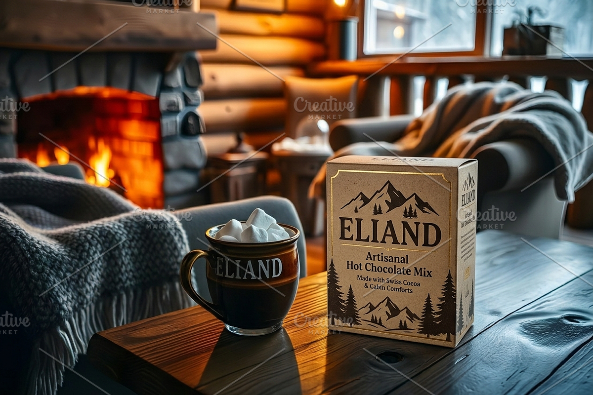 Cozy Cabin Winter | Stock Photo, a Holiday Photo by Aura Canyon HQ (Photo 7 of 7)