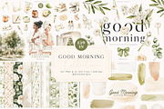 Good Morning Collection, a Decorative Illustration by PeDe Designs (Thumbnail 1 of 19)