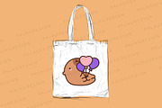 Cute Kawaii Capybara Birthday, an Animal Illustration by Palau (Thumbnail 4 of 12)
