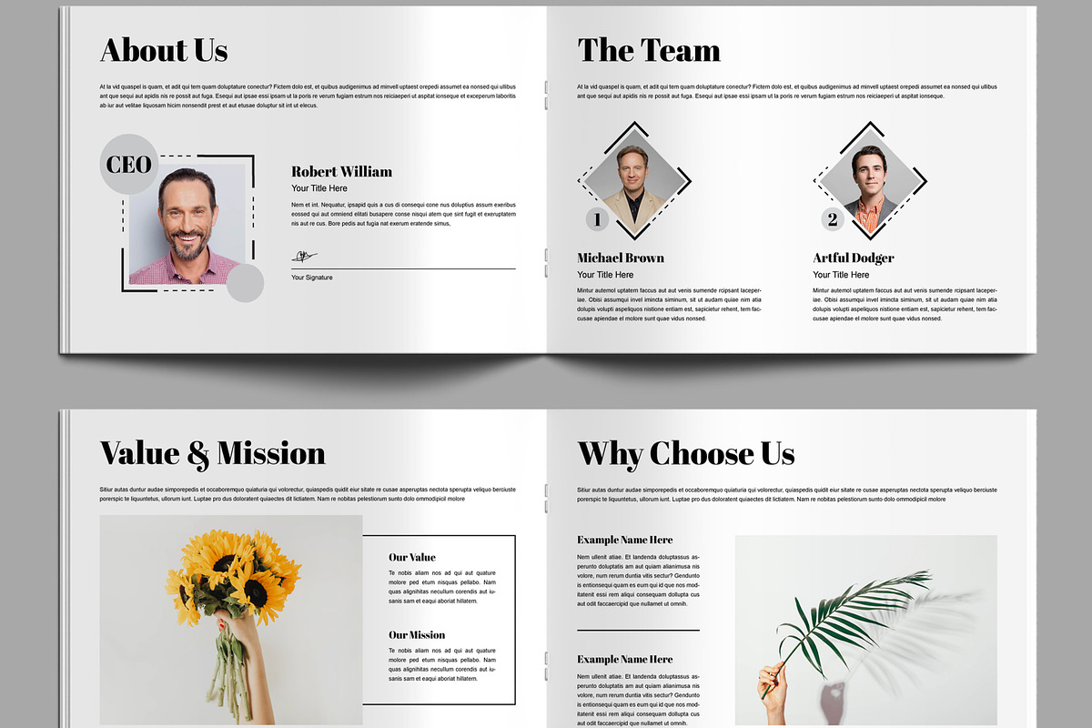 Workbook Template Layout, a Brochure Template by MightyDesign (Photo 4 of 9)