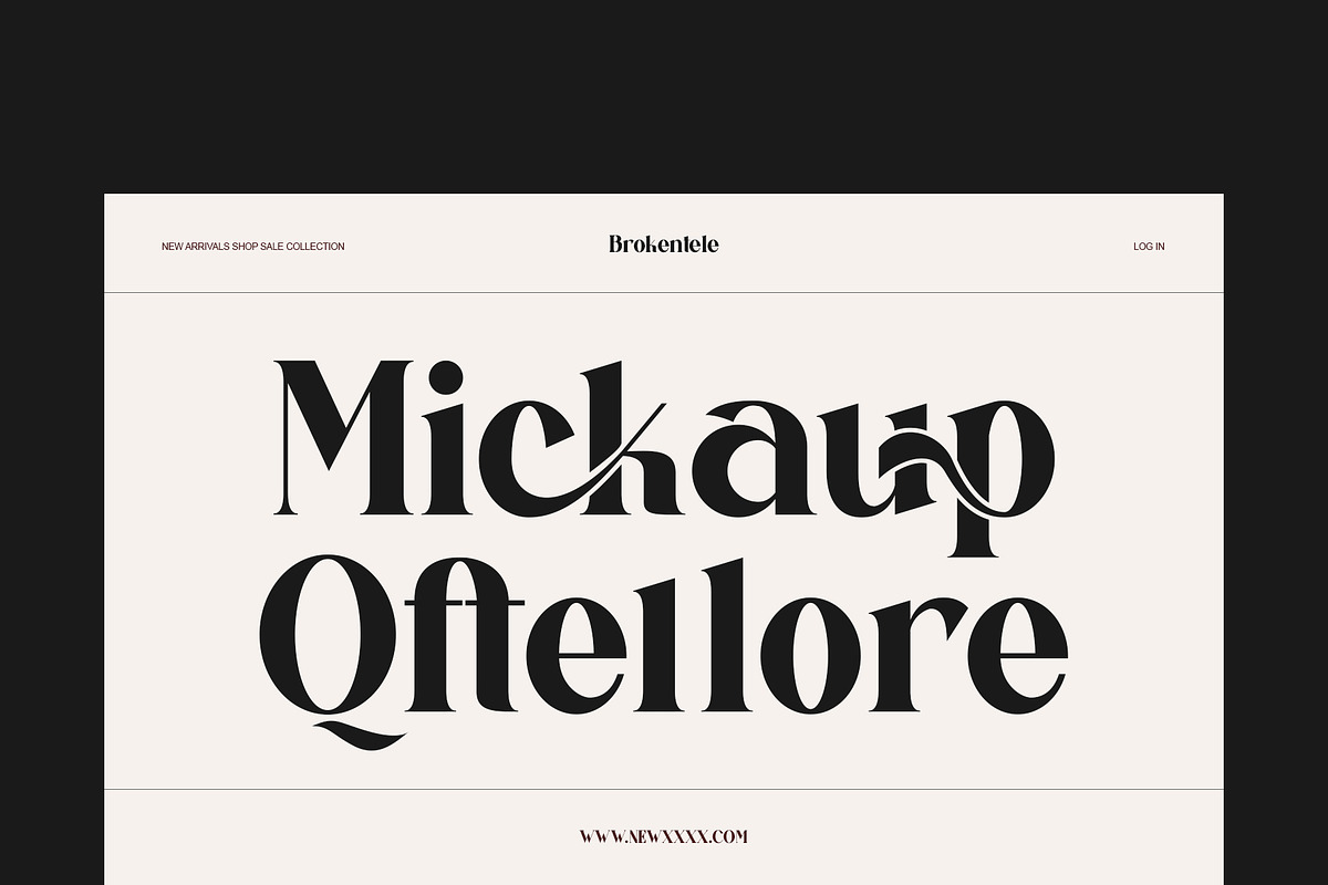 IKOMU UNnique Serif Typeface, a Serif Font by yaqublekker (Photo 4 of 9)
