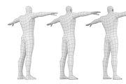 Hero Male in T-Pose Base Mesh, a Characters & Person 3D Model by VK Studio (Thumbnail 10 of 22)