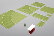 Racecourse Construction Kit, an Environmental 3D Model by RivermillStudios (Thumbnail 2 of 5)