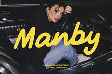 CS Manby - Vintage Bold Script Font