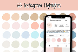 65 Solid Instagram Highlight Icons