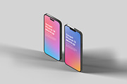 iPhone 13 Pro and 14 Pro Mockup, an iPhone Mockup by Modern Studio (Thumbnail 5 of 14)