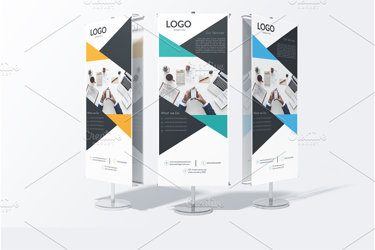 Business Corporate Roll Up Banner, a Marketing Template by Design4u_786 (Photo 1 of 6)