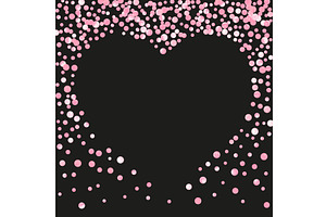 Bridal Pattern. Rose Splatter, a Texture Illustration by Holo Art