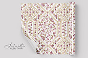 Vintage Floral Trellis Pattern, a Pattern Graphic by SirenaArt (Thumbnail 13 of 17)
