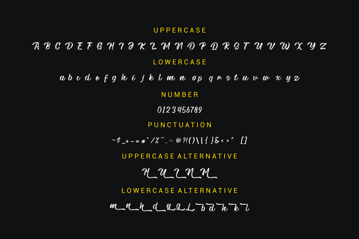 Majhike Brush Font, a Handwritten Font by Onotype (Photo 6 of 7)