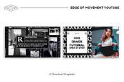 Edge of Movement YT kit PSD & CANVA, a Social Media Template by Tangerine Nation (Thumbnail 9 of 17)