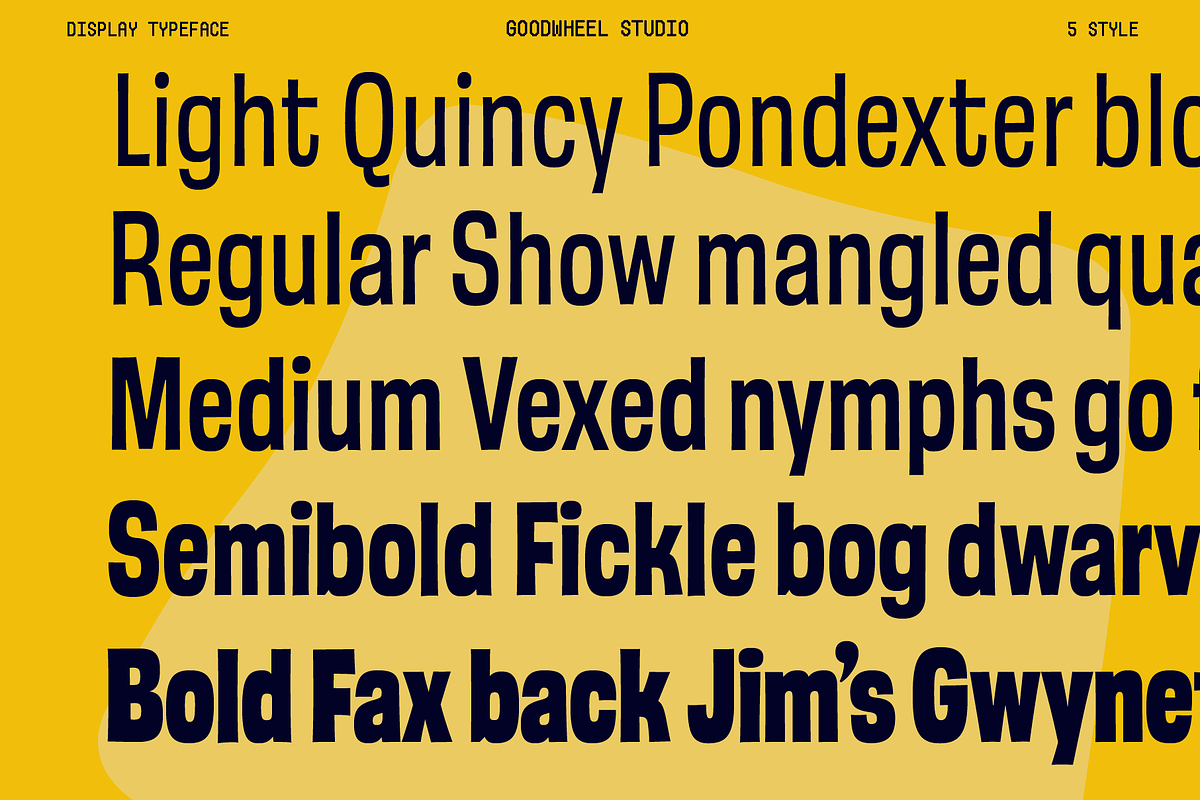 GW Swingstar, a Sans Serif Font by Goodwheel Studio (Photo 8 of 13)