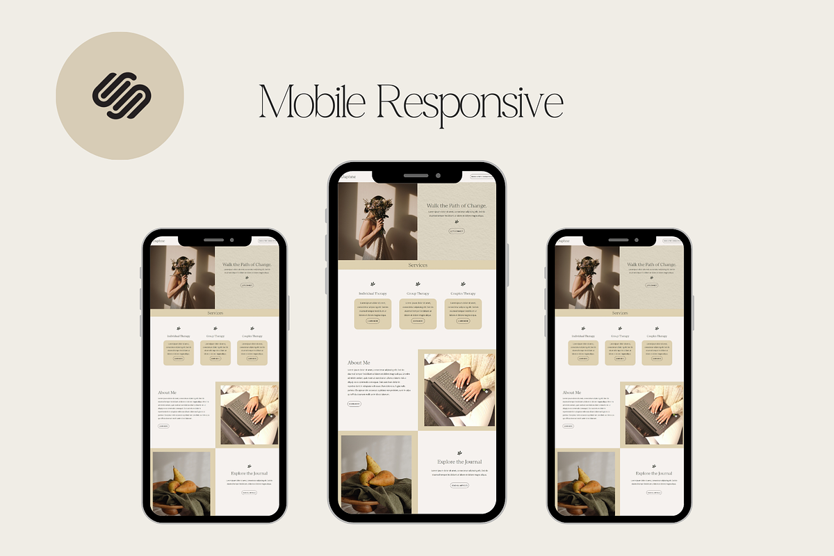 Daphne Squarespace 7.1 Template, a Squarespace Template by Beliveart (Photo 3 of 5)
