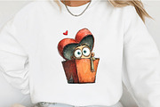 Quirky Valentine Clipart, an Illustration by OK Design (Thumbnail 4 of 6)