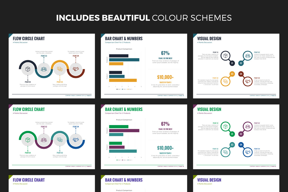 Modern PowerPoint Template, a Presentation Template by Wipavee (Photo 5 of 5)